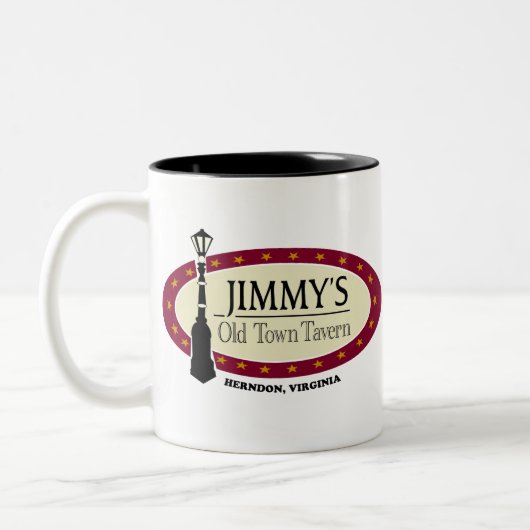 JOTT Logo MEDIUMwhiteletter Two-Tone Koffee Mok (Links)