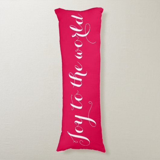 JOU AAN DE WERELD VROUWEN Kerstmis Pillow Lichaamskussen (Voorkant Verticaal)