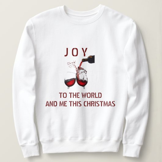 **JOU AAN MIJ IN CHRISTMAS** CHRISTMAS-HUMOR TRUI (Design voorkant)
