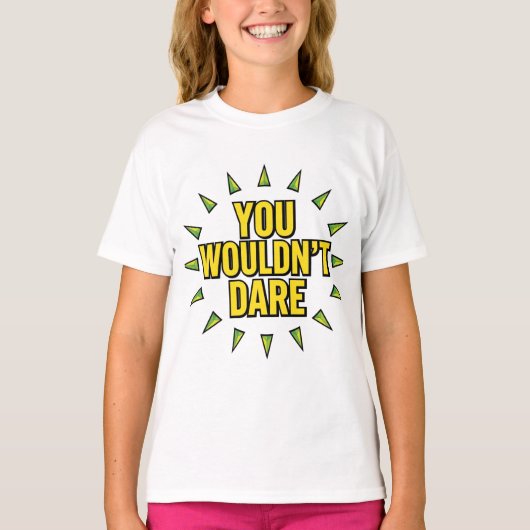 JOU DUREN NIET! T-SHIRT (Voorkant)