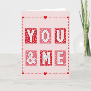 Jou En Mij Valentijnkaart Kaart