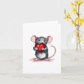 Jou Hart in Beeld Wenskaart Kaart (Gele Bloem)