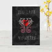 Jou Hart Wenskaart Kaart (Gele Bloem)