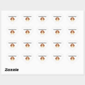 Jou In Gebed Gedenkend Engel Hart Sticker (Vel)