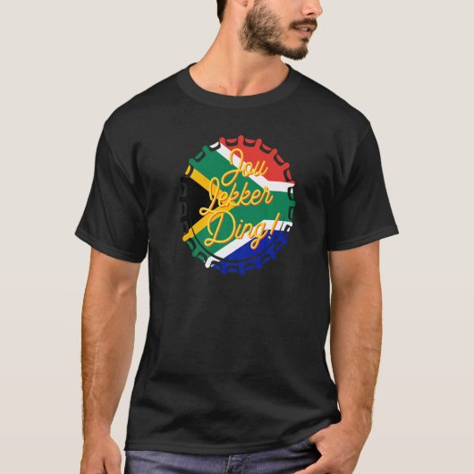 Jou Lekker Ding Bottle Pet Afrikaans T-shirt (Voorkant)