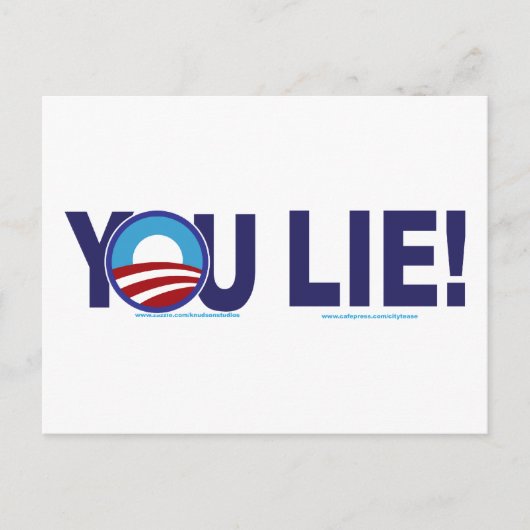 JOU-LIE-ALONE-2 BRIEFKAART (Voorkant)