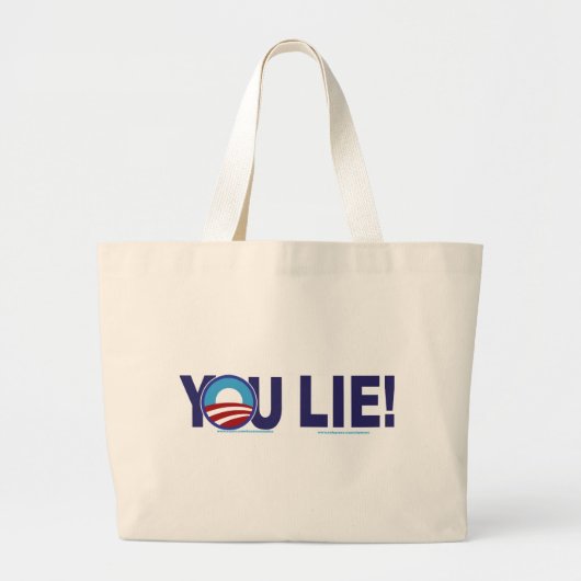 JOU-LIE-ALONE-2 GROTE TOTE BAG (Voorkant)
