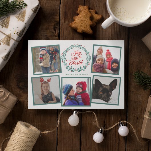 JOU TO WORLD CHRISTMAS Photo Collage