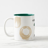 Jou zinloze koffie - als decaf humor mok (Links)