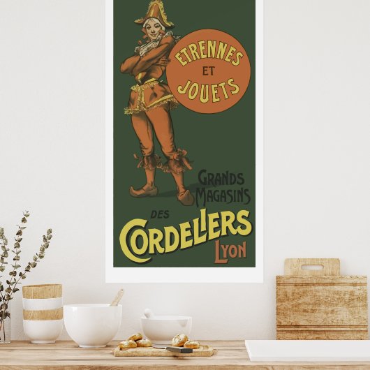 Jouets ( franse reclame) poster (Keuken)