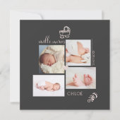 Jouets Roos Pâle Remerciement Naissance Fille kaar Kaart (Voorkant)