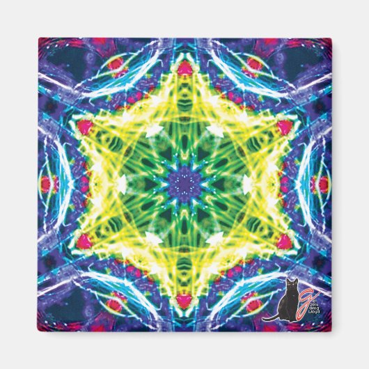 Joules Kaleidoscope Magnet (Voorkant)