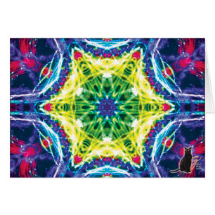 Joules KC Kaleidoscope Wenskaart