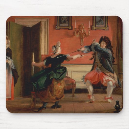 Jourdain Fences his Maid Muismat (Voorkant)