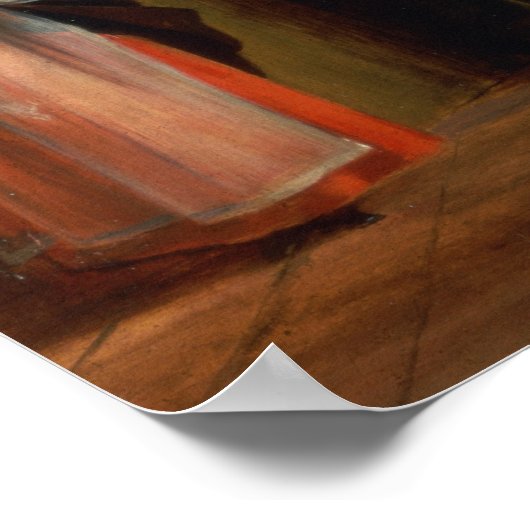 Jourdain Fences his Maid Poster (Hoek)