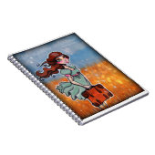 Journaal Inspirerend laptop voor reizen Notitieboek (Rechterzijde)