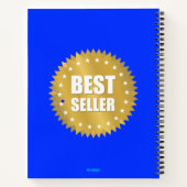 Journaal met award voor beste verkoper notitieboek (Achterkant)