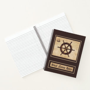  journaal van kapitein  notitieboek
