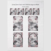 Journal Covers Mount Fuji Cherry Blossom Coasters  Tissuepapier (Voorkant)