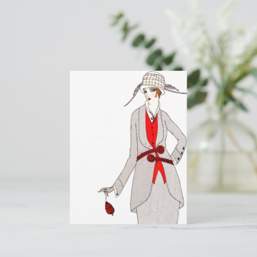 Journal des Dames et des Modes 1 Briefkaart (Staand voorkant)