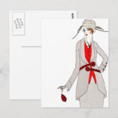 Journal des Dames et des Modes 1 Briefkaart (Voorkant / Achterkant)