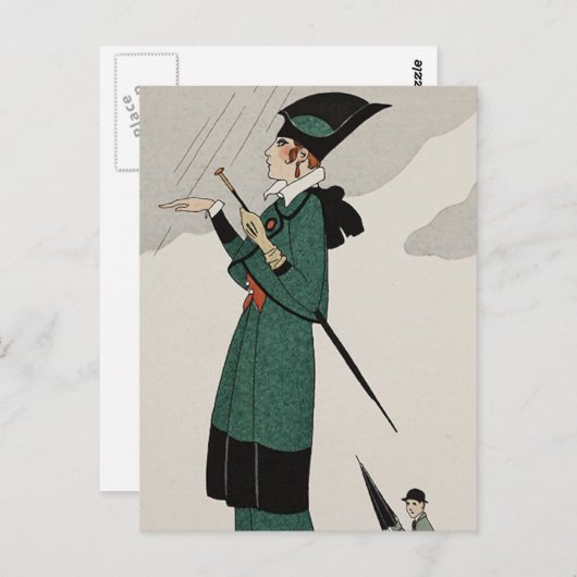 Journal des Dames et des Modes 6 Briefkaart (Voorkant / Achterkant)