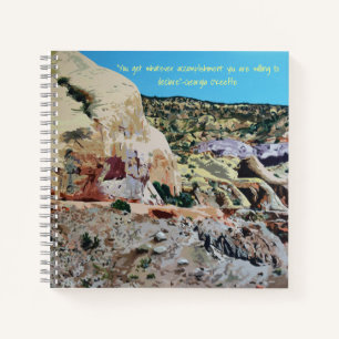 Journal, Ghost Ranch met Georgia O'Keeffe Quote Notitieboek