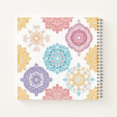 JOURNAL Goud levendige Mandala op maat notitieboek (Achterkant)
