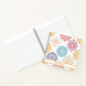 JOURNAL Goud levendige Mandala op maat notitieboek (Binnen)