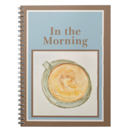 Journal: In the Morning — Psalm 5:3-4 Notitieboek