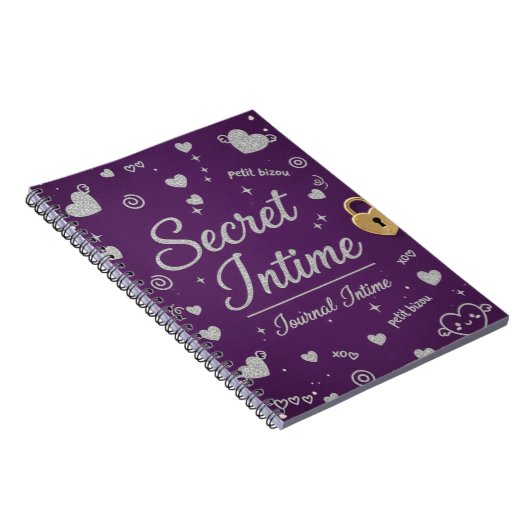 journal intime  notitieboek (Rechterzijde)