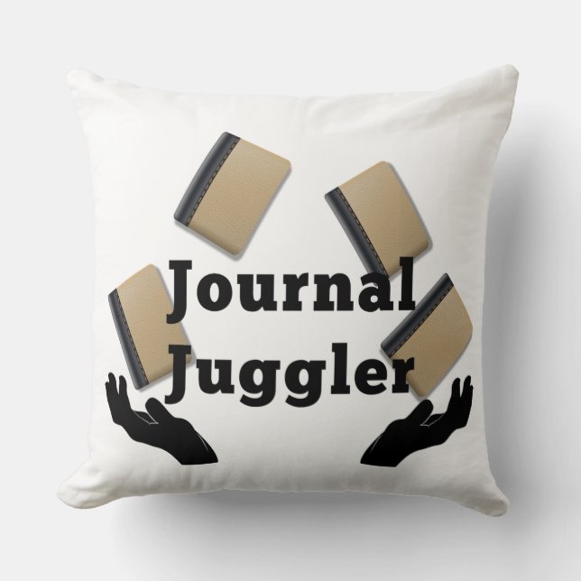 Journal Juggler Kussen (Voorkant)