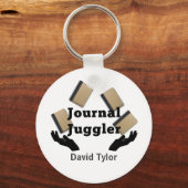 Journal Juggler Sleutelhanger (Voorkant)