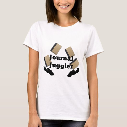 Journal Juggler T-shirt (Voorkant)