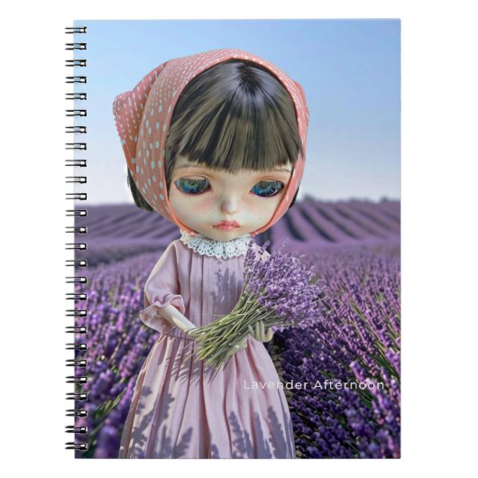 Journal ・Lavender Middag Notitieboek (Voorkant)