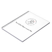 Journal met een doel notitieboek (Linkerzijde)