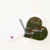 Journal met Merganser Ducks in de Adirondacks Notitieboek (Binnen)
