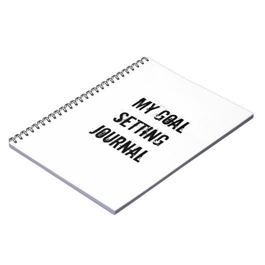 JOURNAL - MIJN DOELSTELLINGEN NOTITIEBOEK (Linkerzijde)