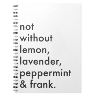 Journal "Not without Essential Oils" Notitieboek