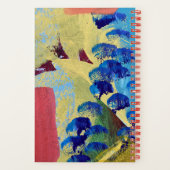 Journal Notebook met Another World-ontwerp Notitieboek (Achterkant)