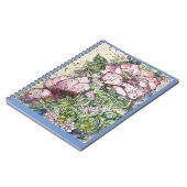 Journal/Notitieboek-"Peonies & Dogwood" Notitieboek (Linkerzijde)