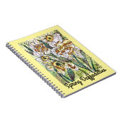 Journal/Notitieboek-"Spring Daffodillies" Notitieboek (Rechterzijde)