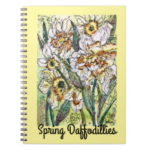 Journal/Notitieboek-"Spring Daffodillies"