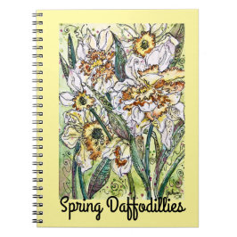 Journal/Notitieboek-"Spring Daffodillies" Notitieboek