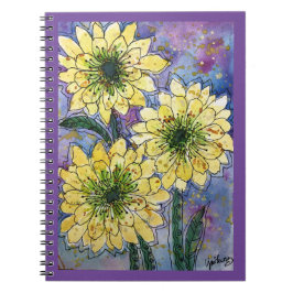 Journal/Notitieboek- Yellow Chrysanthemum Flowers Notitieboek
