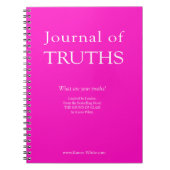 Journal of Truths Notitieboek (Voorkant)