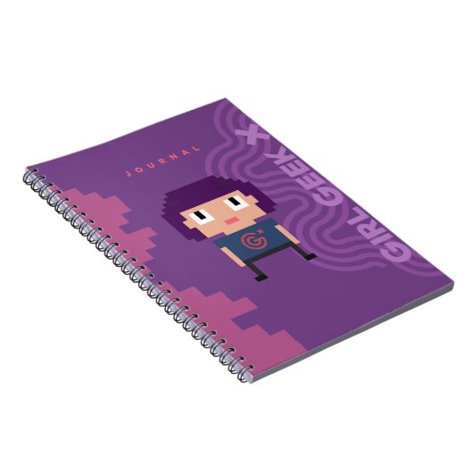 Journal - Paars - Pixie Notitieboek (Rechterzijde)