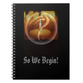 Journal "So we Begin" Notitieboek (Voorkant)