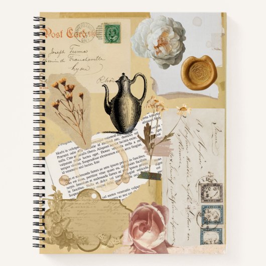  Journal Stickers Spiral Notitieboek (Voorkant)