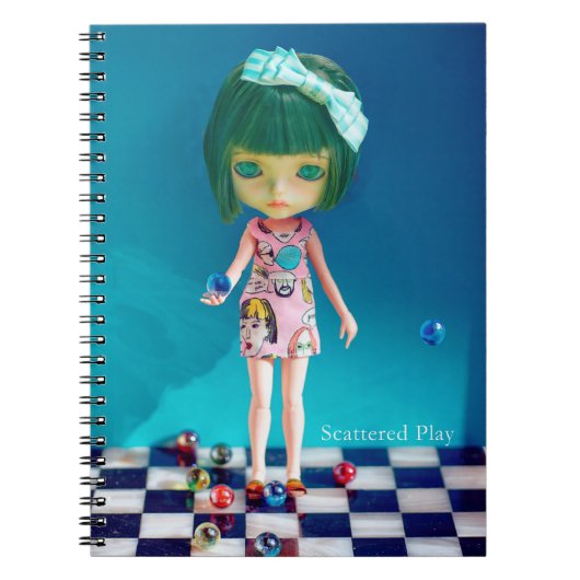 Journal ・Verspreid spel Notitieboek (Voorkant)